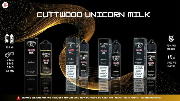 Cuttwood Unicorn Milk Vape Juice  Best Price Online