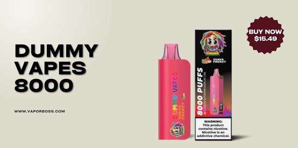 dummy vapes flavors Dummy Vapes 8000 Puffs Disposable Vape Device main image 0
