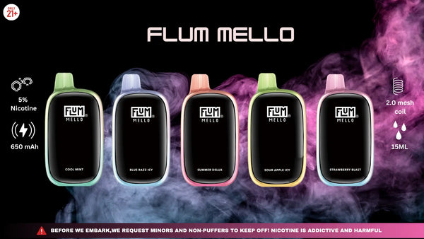 Flume Mello Flavors Flum Mello Blue Razz Icy 20000 Puffs Disposable Vape Flume Mello Flavors Flum Mello Blue Razz Icy 20000 Puffs Disposable Vape