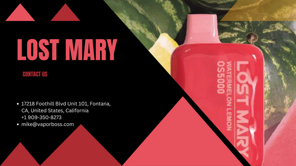 Exploring the Lost Mary: A Portable and Flavorful Vape Companion Exploring the Lost Mary: A Portable and Flavorful Vape Companion
