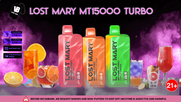 Lost Mary MT15000 Turbo Review: Hit The Spot Like Never Before Lost Mary MT15000 Turbo Review: Hit The Spot Like Never Before