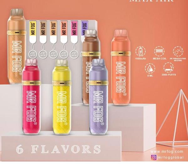 Match Your Pace With The Ongoing Vaping Trends; Try Mr Fog Max Air