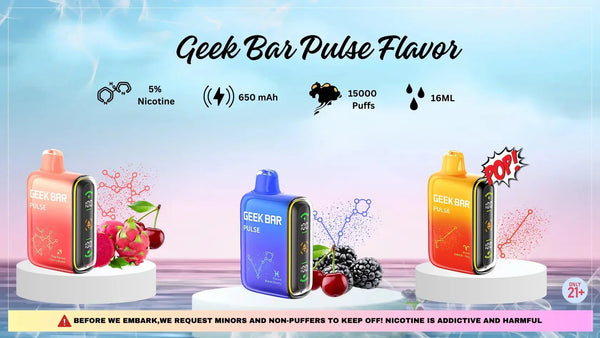 Geek Bar Pulse Leo Geek Bar Pulse Disposable Vape 15000 Puffs ⋆ .99 ⋆ 100%  Authentic