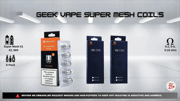 Maximize Flavor with GeekVape Super Mesh Coils: Top Picks Maximize Flavor with GeekVape Super Mesh Coils: Top Picks