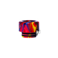 Thumbnail for 510 Widebore Resin Drip Tip Red Blue Yellow