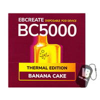 Thumbnail for EBCreate ElfBar BC5000 Disposable Vape  Banana Cake 1