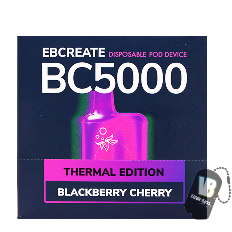 EBCreate ElfBar BC5000 Disposable Vape  Blackberry Cherry 