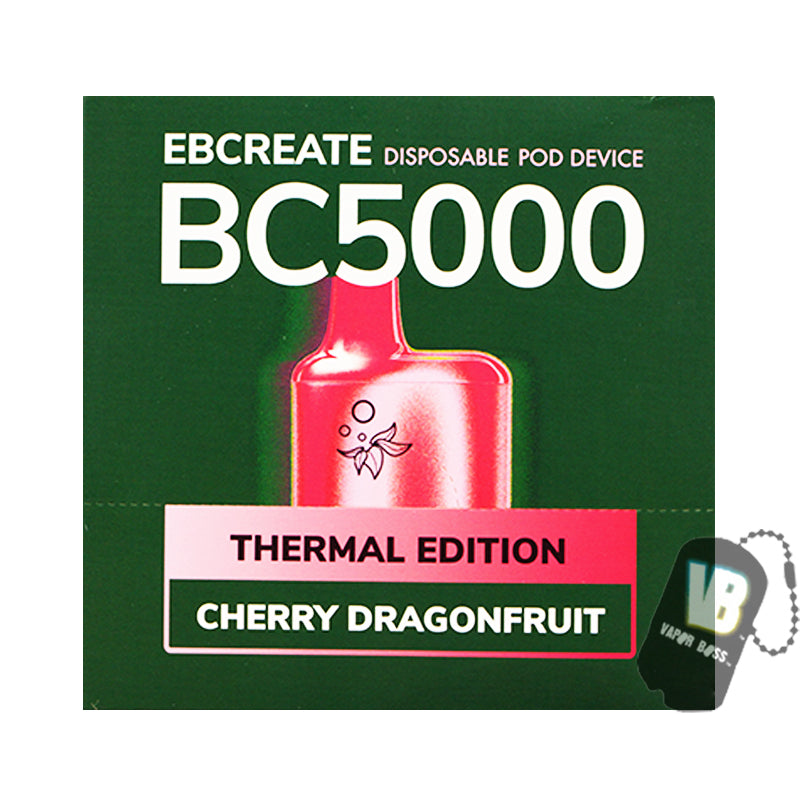 EBCreate ElfBar BC5000 Thermal Edition Disposable Vape Cherry Dragonfruit 1