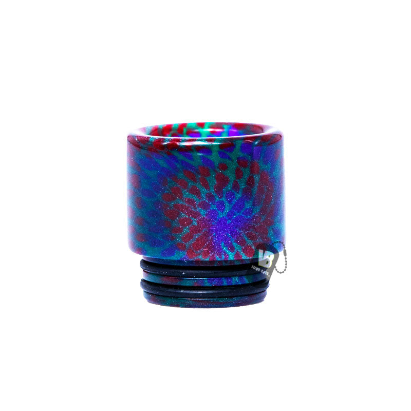 Fairy Stone 810 Drip Tip Purple Red Teal