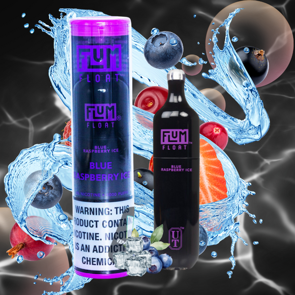 Flum Float Blue Raspberry Ice | $12.88 | VAPORBOSS Flum Float Blue Raspberry Ice | $12.88 | VAPORBOSS