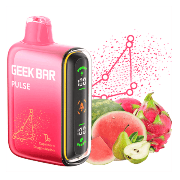 Geek Bar Pulse Capricorn Dragon Melon | $21.99 | Twelve Tribes Geek Bar Pulse Capricorn Dragon Melon | $21.99 | Twelve Tribes