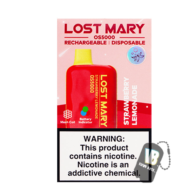 Lost Mary OS5000 Strawberry Lemonade