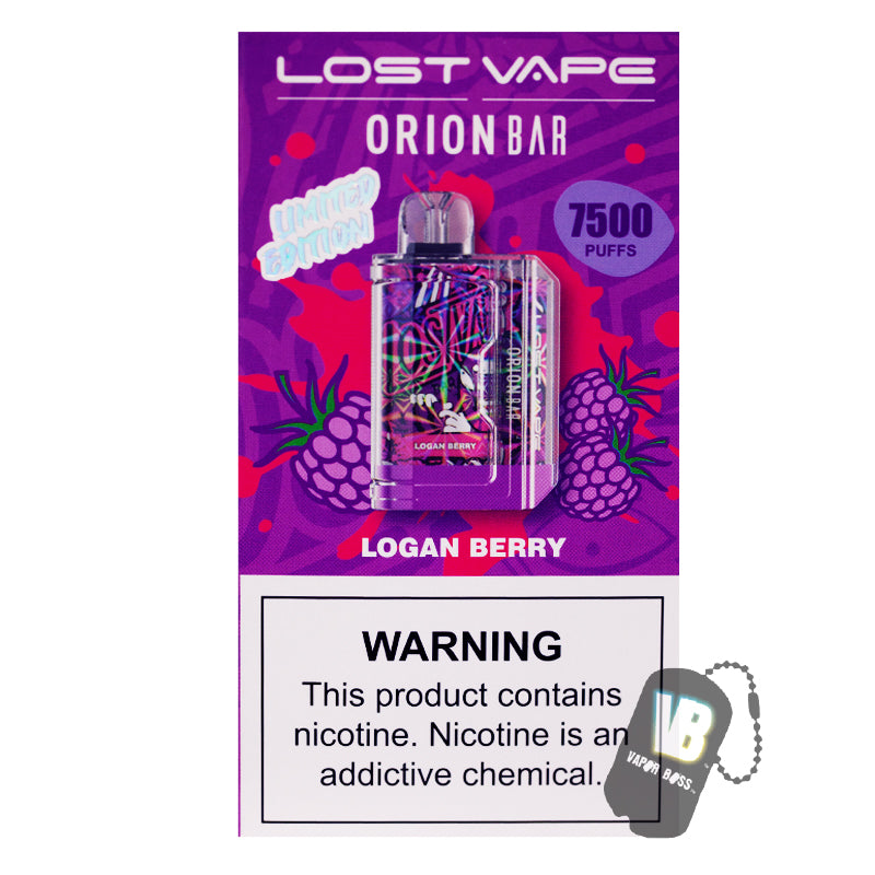 Lost Vape Orion Bar Logan Berry