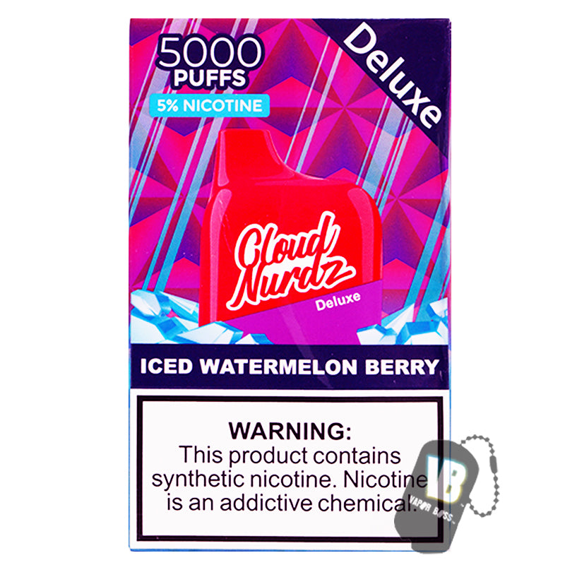 Cloud Nurdz Deluxe Iced Watermelon Berry