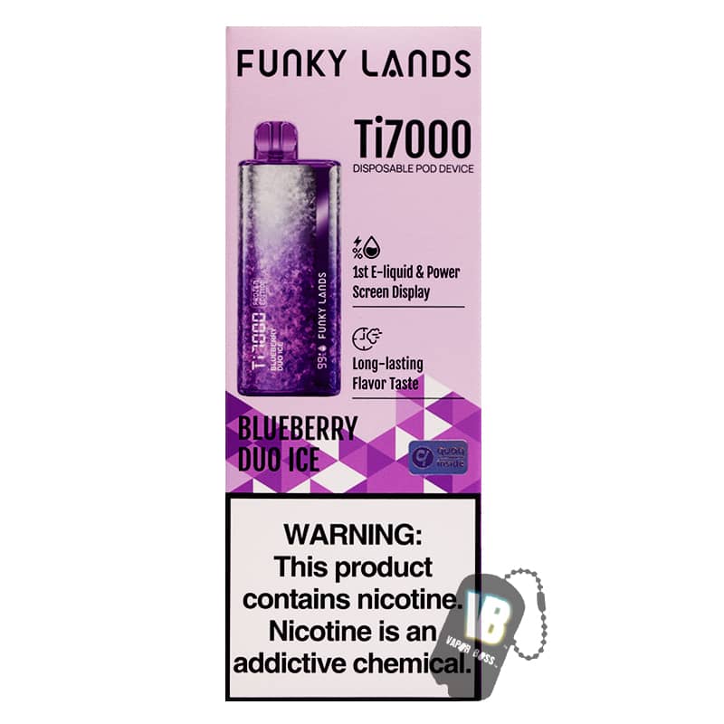 Funky Lands Ti7000 Blueberry Duo Ice