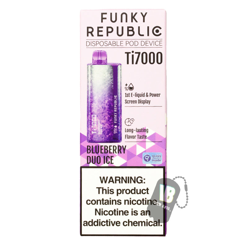 Funky Republic Blueberry Duo Ice