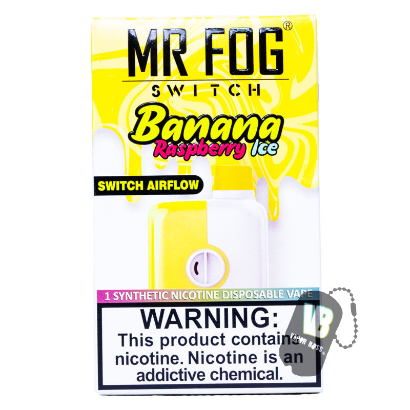 Mr Fog Switch Banana Raspberry Ice