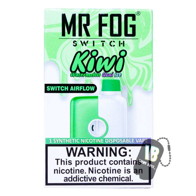 Mr Fog Switch Kiwi Watermelon Acai Ice