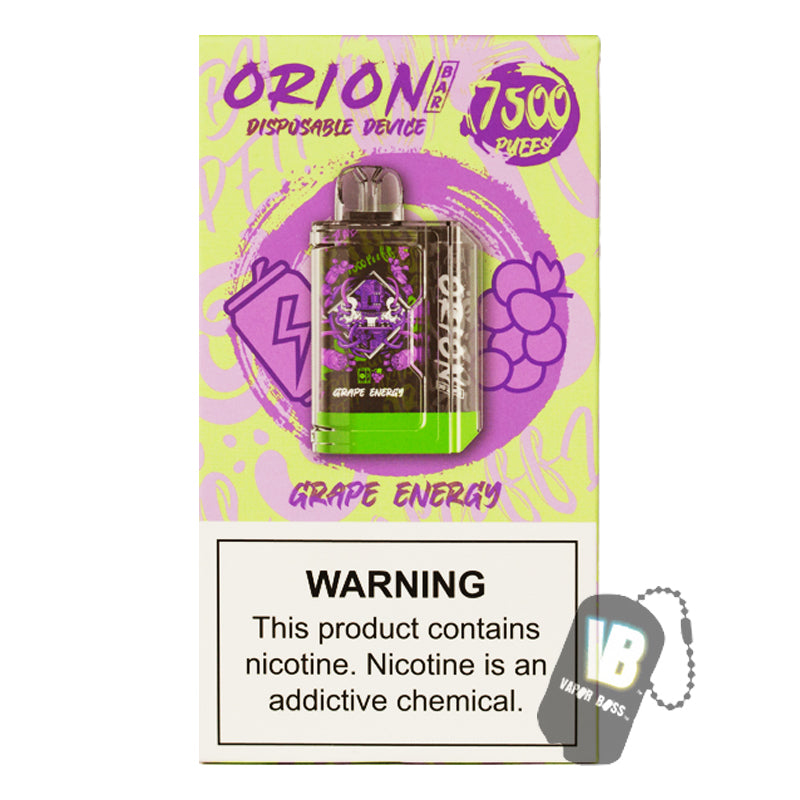 Orion Bar Grape Energy 7500