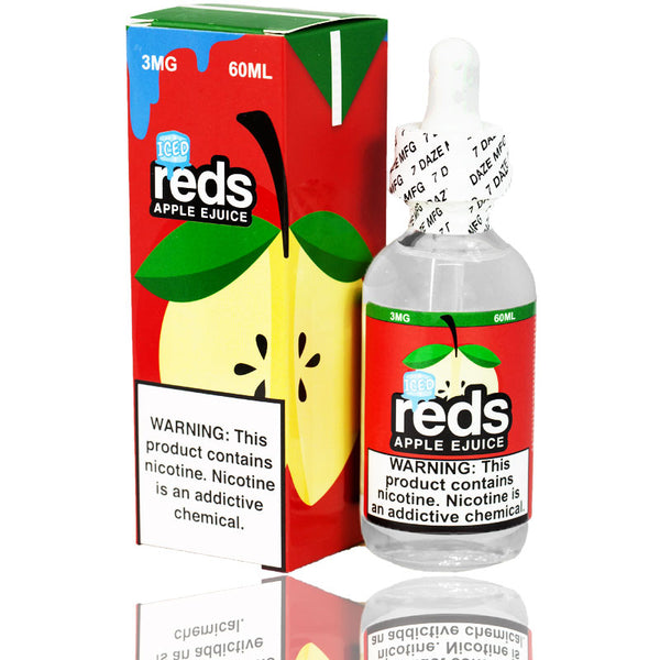 Reds Apple Iced eJuice by Vape 7 Daze 60mL | $14.99 Reds Apple Iced eJuice by Vape 7 Daze 60mL | $14.99