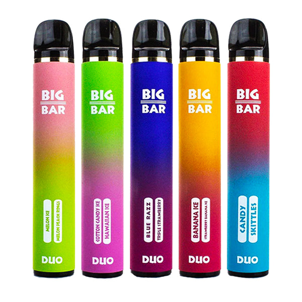Big Bar Duo Disposable Vape | $11.99 | 2200 Puffs- Authentic Big Bar Duo Disposable Vape | $11.99 | 2200 Puffs- Authentic