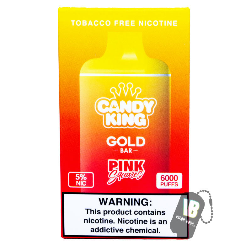 Candy King Pink Sqares
