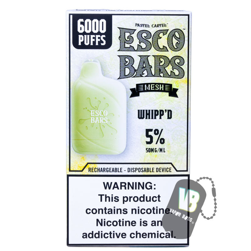 Esco Bars Disposable | Start From $7.00| 2500 Puffs