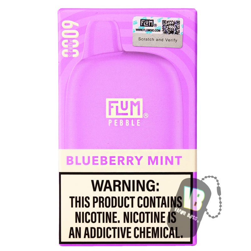 Flum Pebble Blueberry Mint