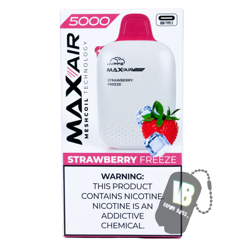 Hyppe Max Air Strawberry Freeze