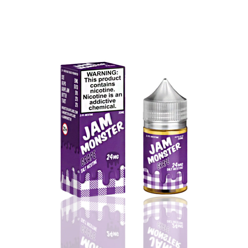 Jam Monster Grape Salt Nic | $10.99 | vapor boss