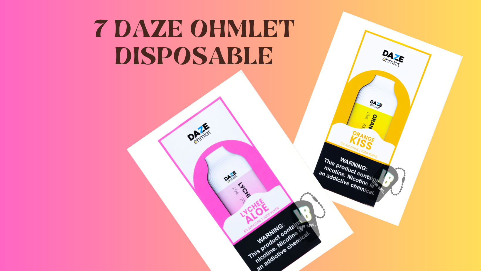 The 7 Daze Ohmlet Disposable Vape: A Comprehensive Review