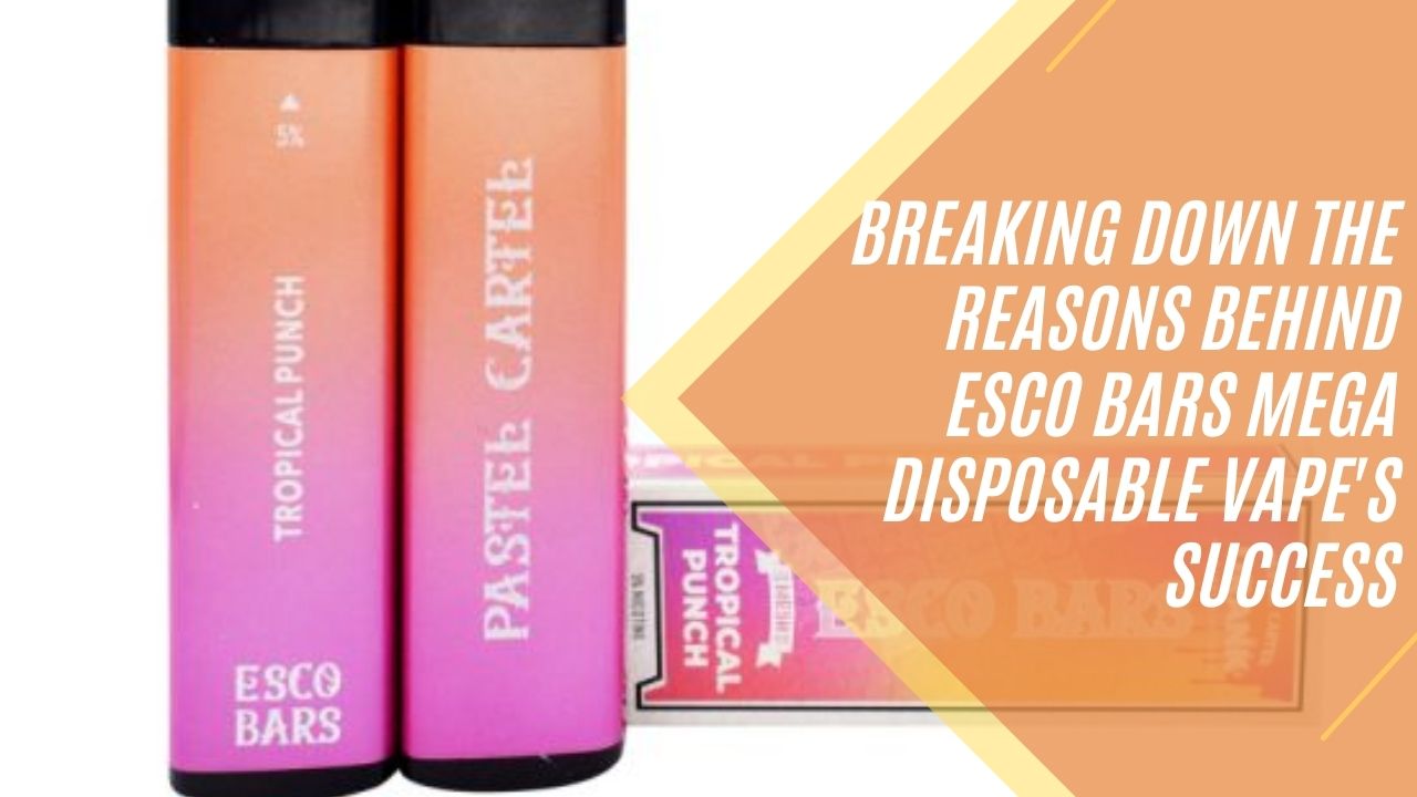 Breaking Down the Reasons Behind Esco Bars Mega Disposable Vape's Success
