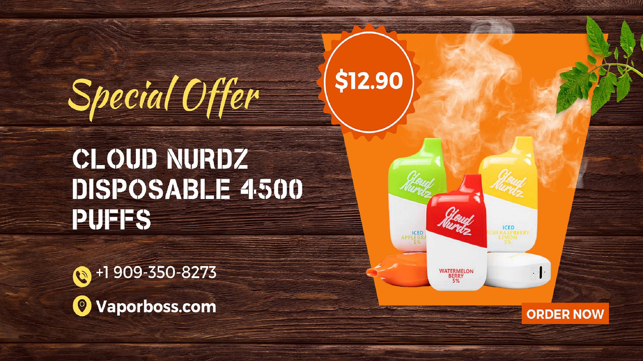 Cloud Nurdz Disposable 4500 Puffs: Unveiling an Epic Vaping Experience at $12.90