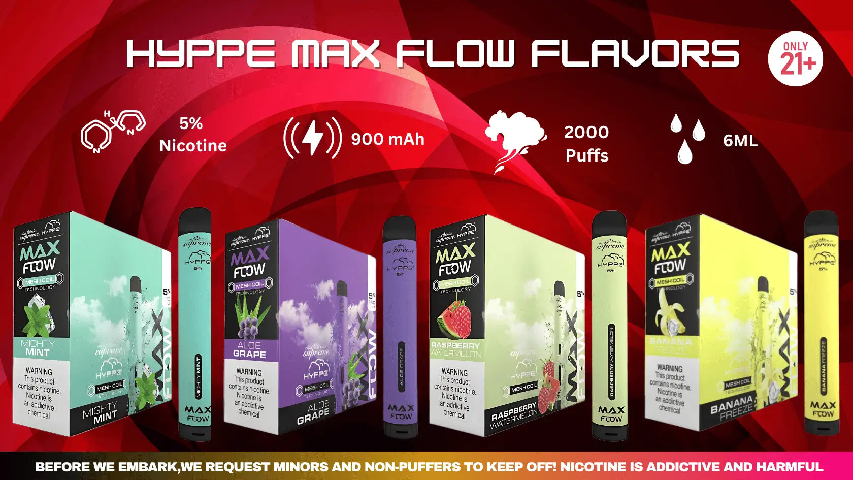 Buy Hyppe Max Flow Online