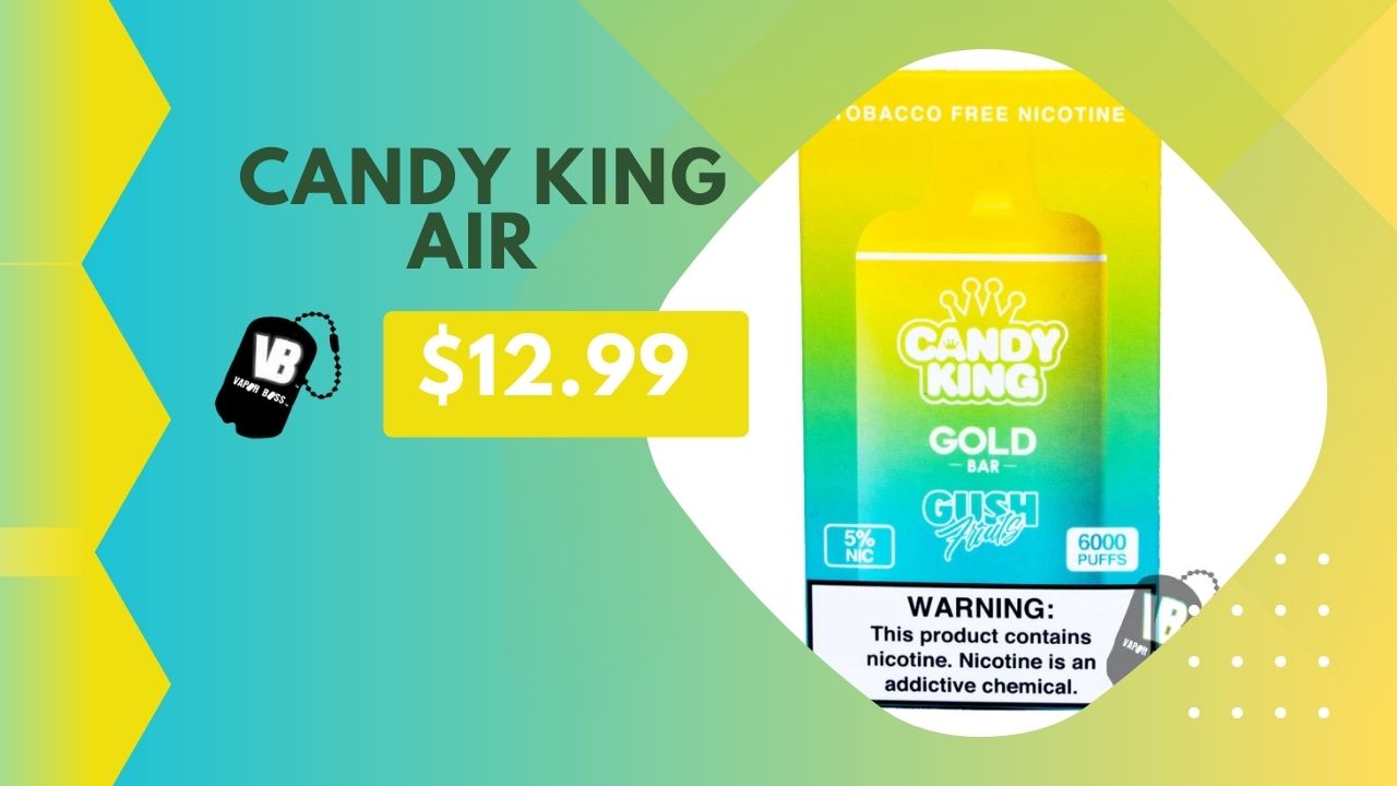 Candy King Air Unraveling the Sweet World of Disposable Vaping