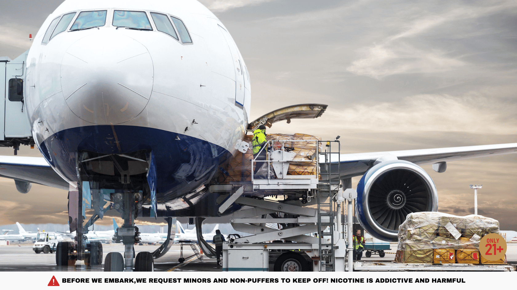 Freight Airline Cargolux Will Not Carry Disposable Vapes