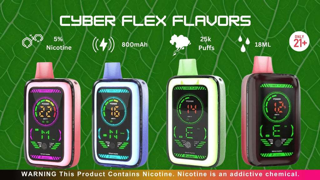 I Tried the Cyber Flex Vape for a Month  Full Review of Flavors