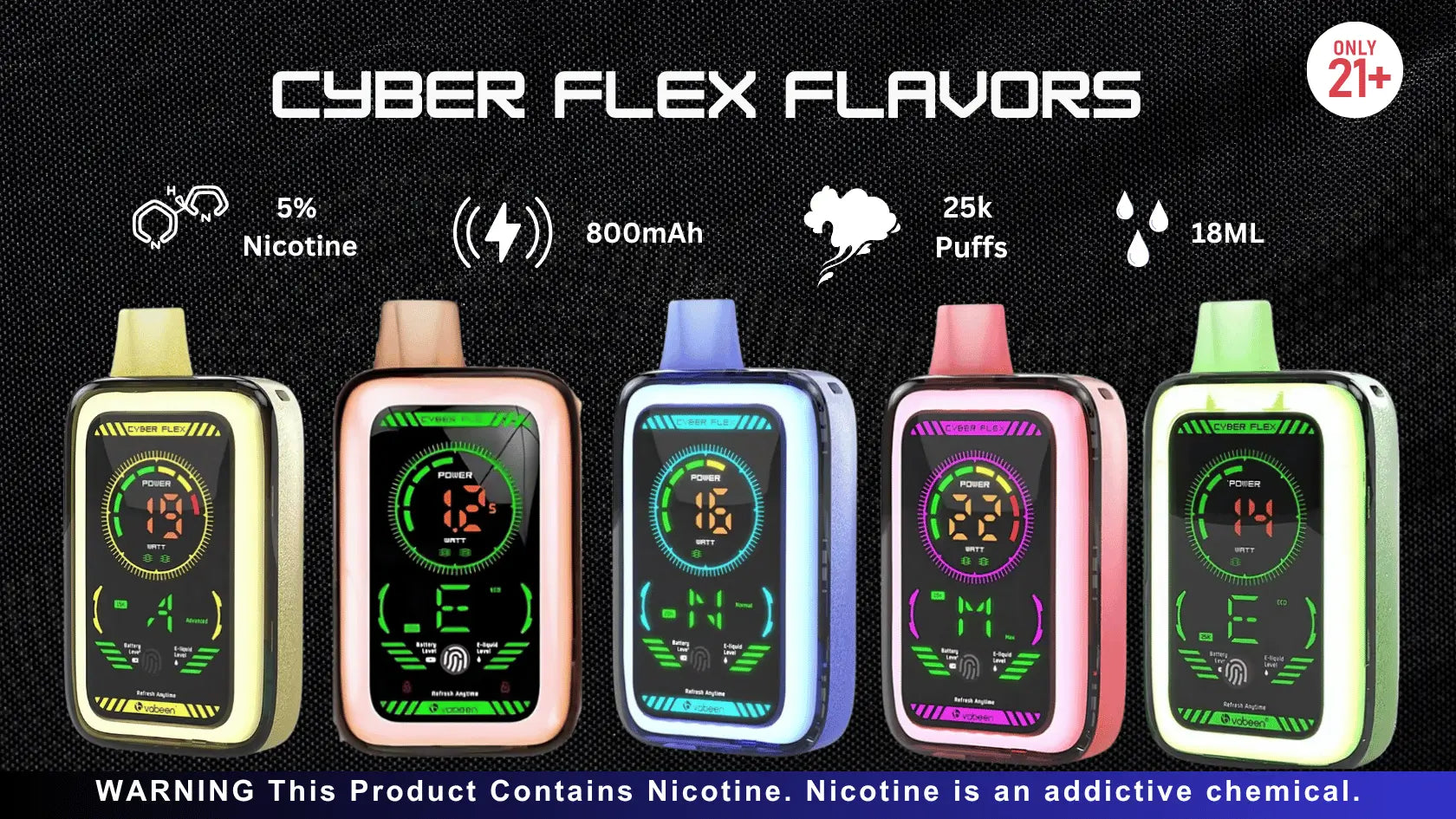 Cyber Flex Flavors