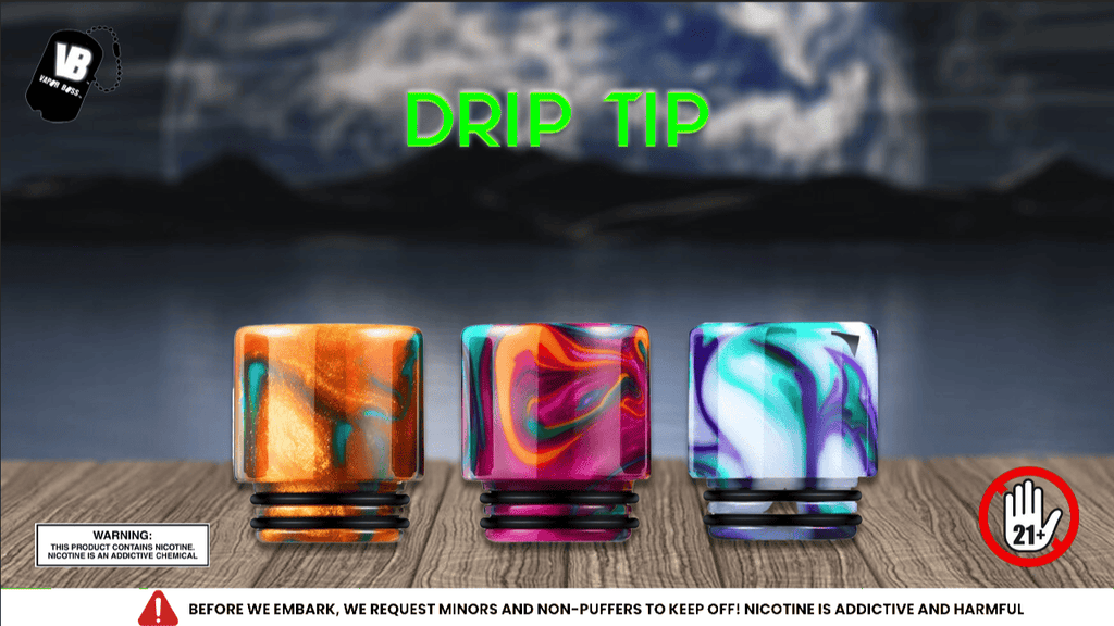 Voopoo Drag S Drip Tip VOOPOO DRAG 5 / UFORCE-X Replacement Drip Tip Voopoo  810 Drip Tip .99
