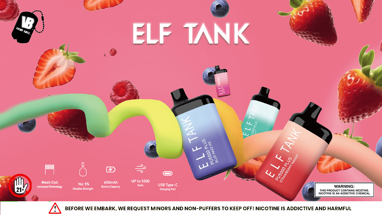 Experience the Zest with ELF Tank's Portable Vaping Power