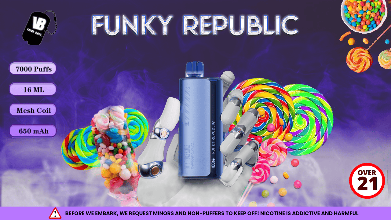Introducing the Funky Republic Vape: A Game-Changer Gadget by ELF Bar