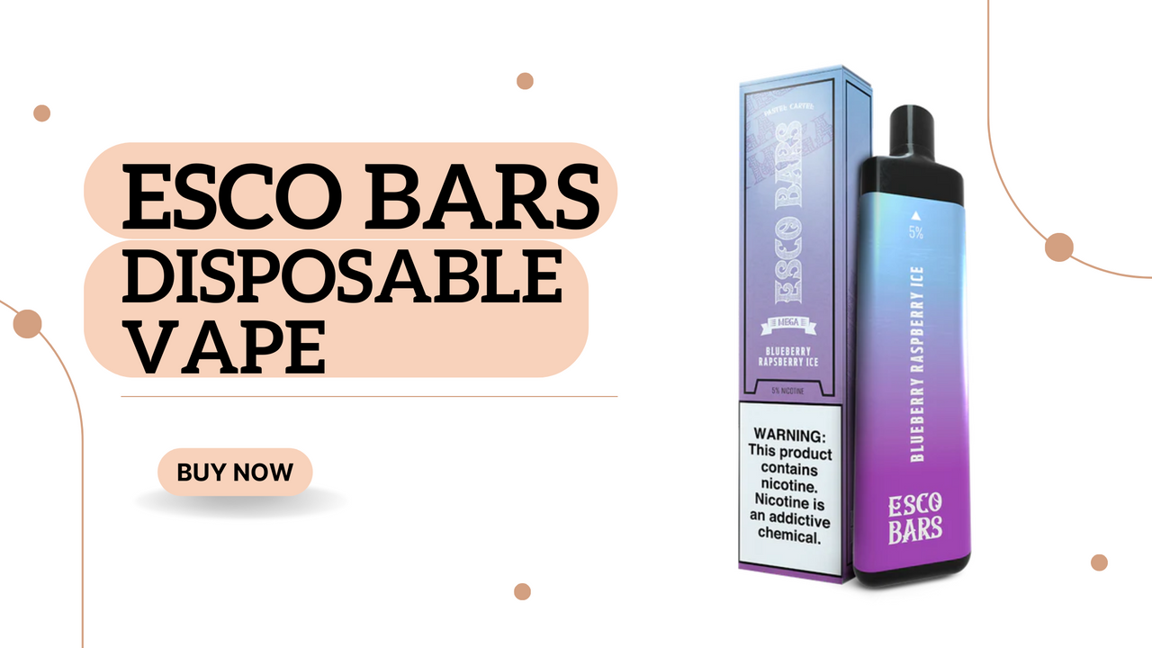 Esco Bars Vape Puff, Enjoy, Dispose It's That Simple