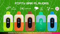 how much is elf bar vape Fifty Bar – 20000 Puff – 5% Disposable Vape main image 1