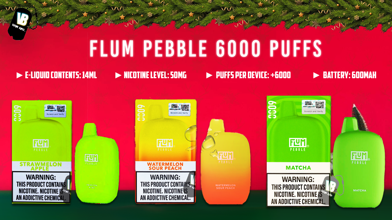 Flum Pebble 6000 Puffs