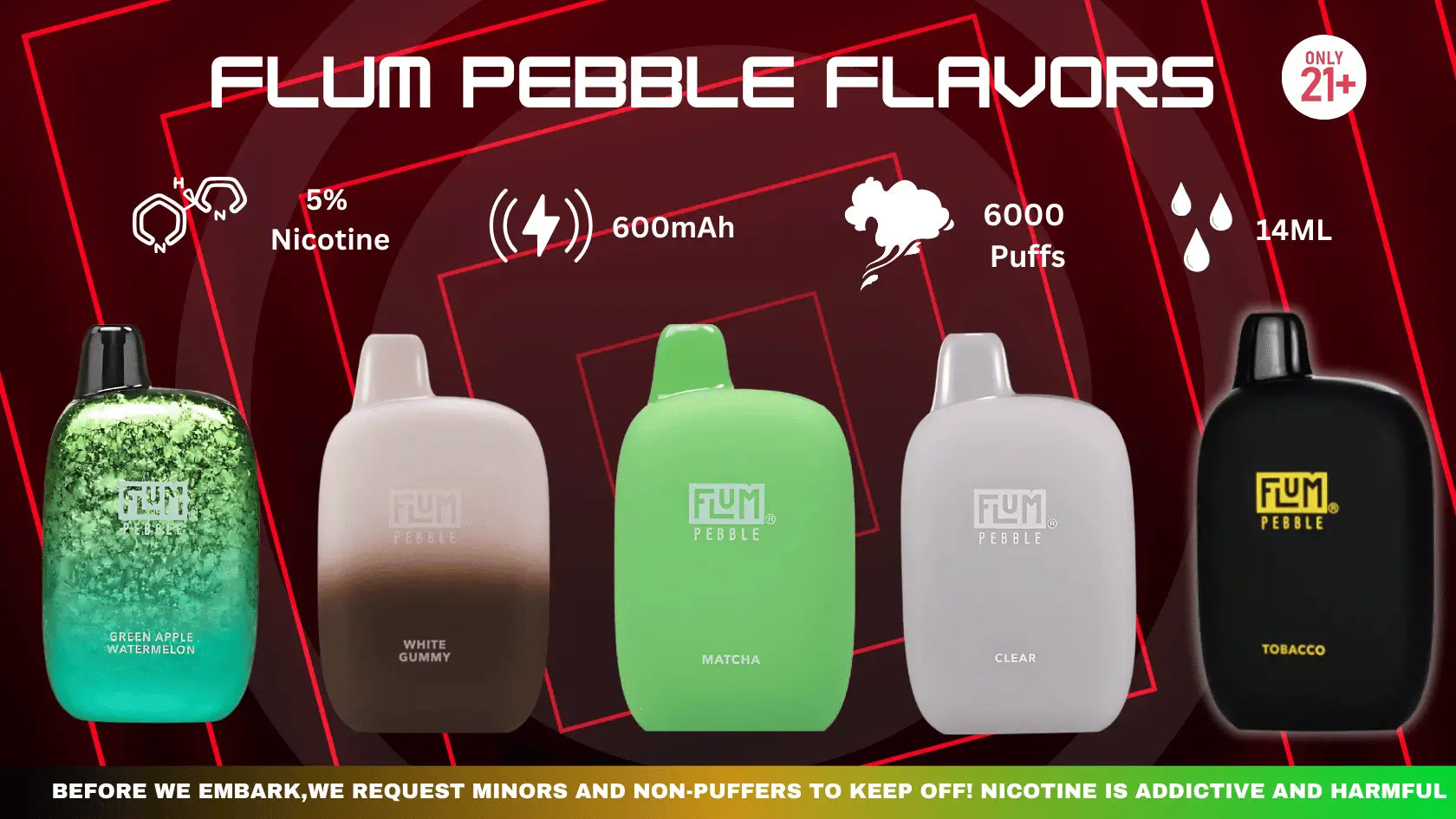 Flum Pebble Flavors 2026