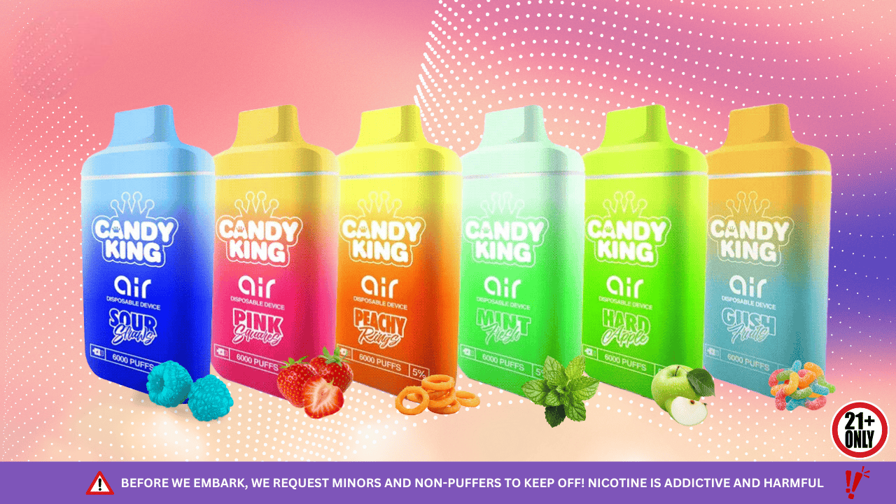 Candy King Air Flavors
