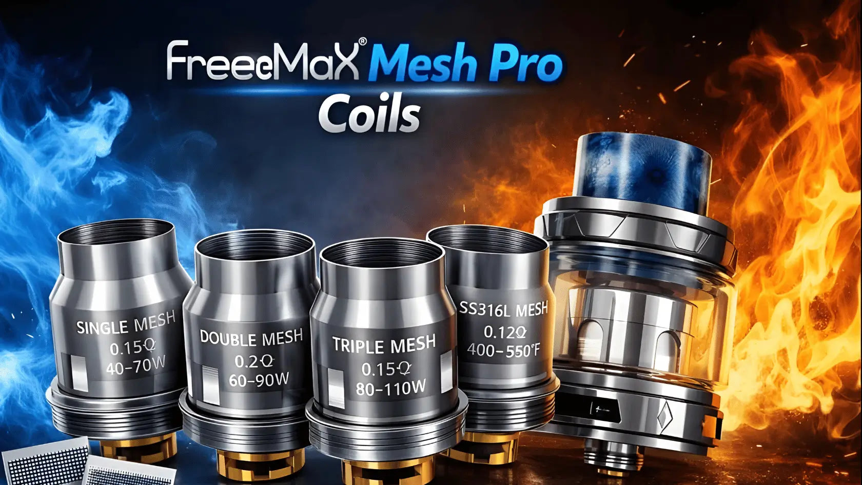 Freemax Mesh Pro Coil Review
