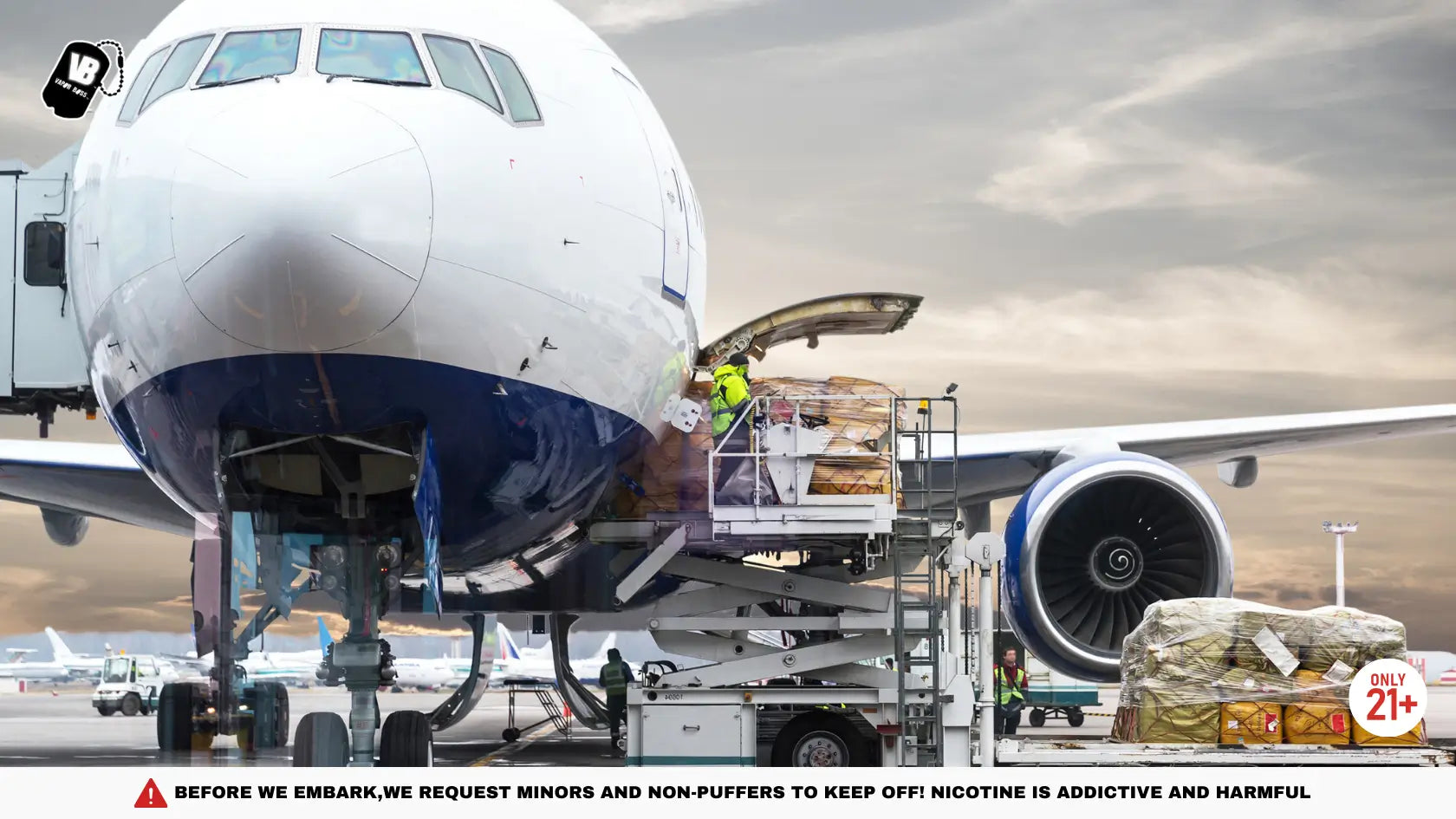 Freight Airline Cargolux Will Not Carry Disposable Vapes