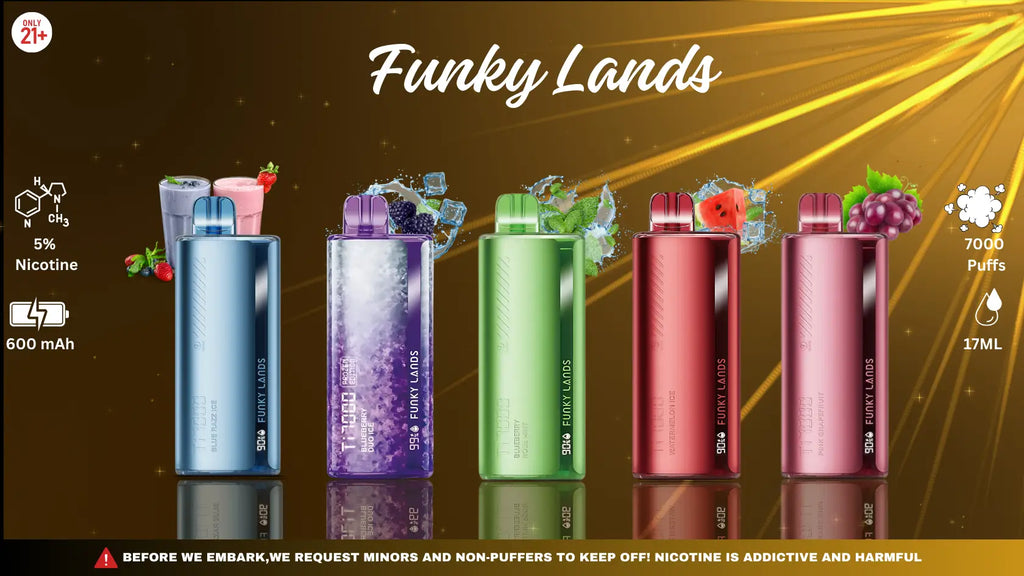 Explore Funky Lands: Top 5 Unique Vape Flavors Ranked