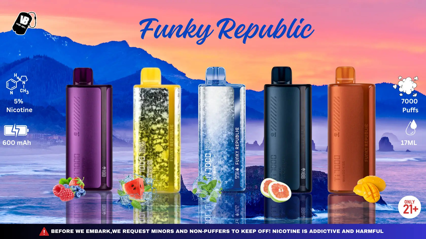 Best Funky Republic Flavors